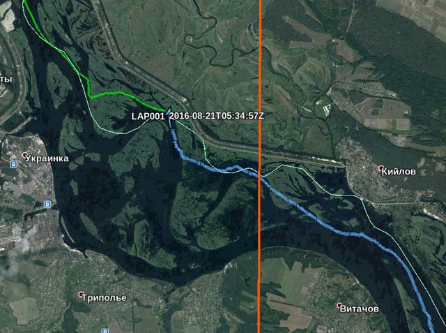 В августе на острова Каневского водохранилища